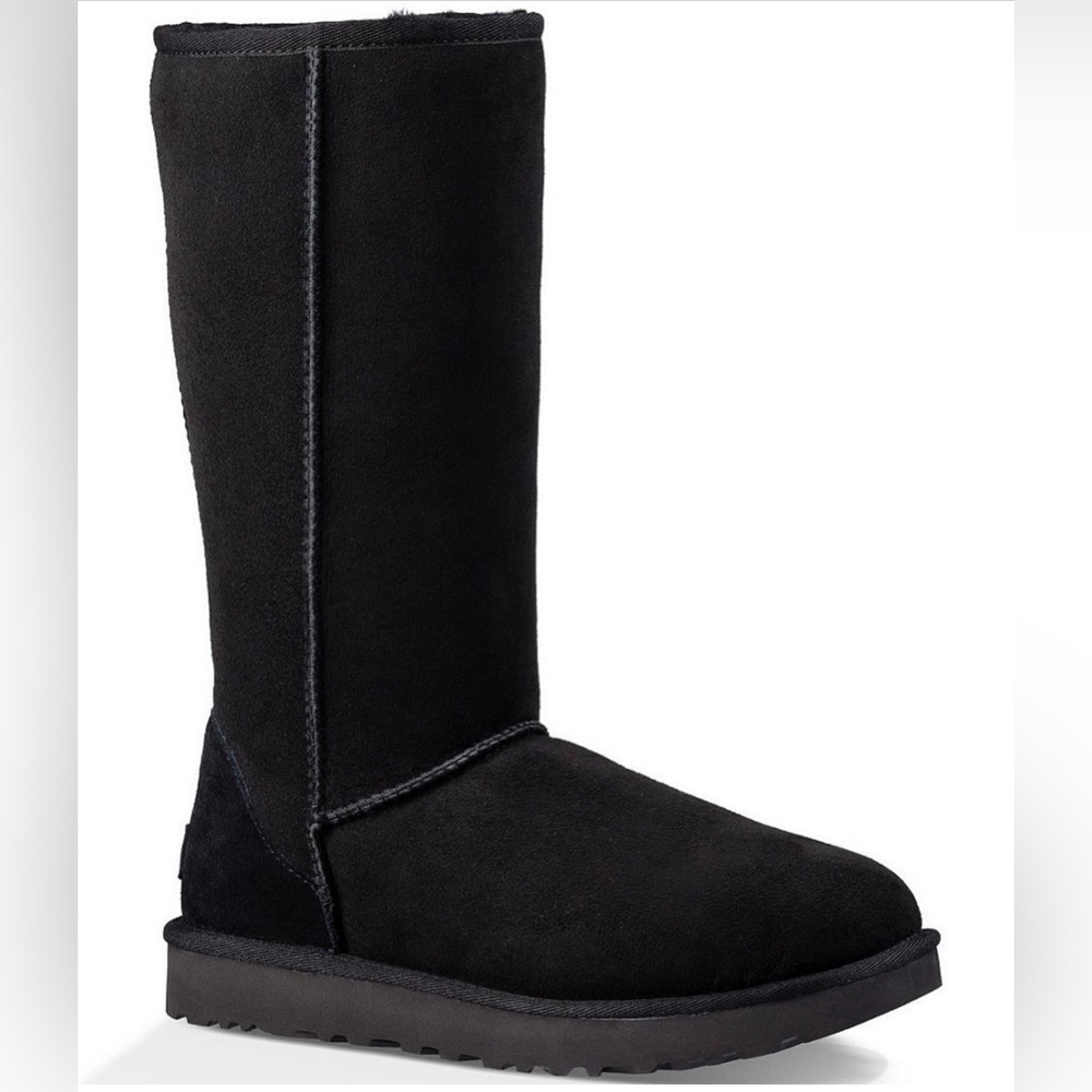 UGG Classic Tall Boot - Black - Size 8